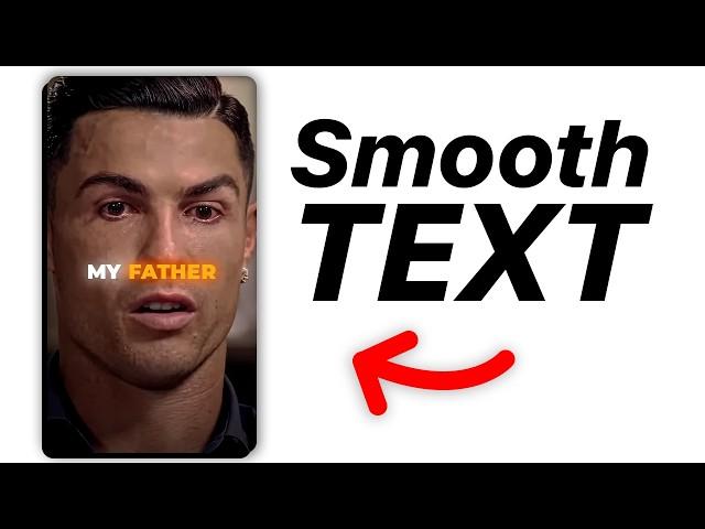 How To Make Smooth Text Captions in Premiere Pro