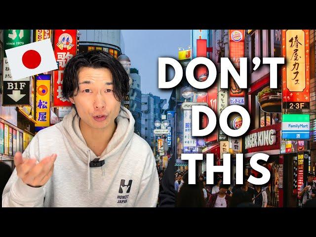 11 Things you SHOULDN’T  do in Japan 2024