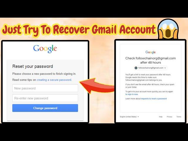 Gmail Account Recovery Latest Update | How To Recover Gmail Account | how to recover password