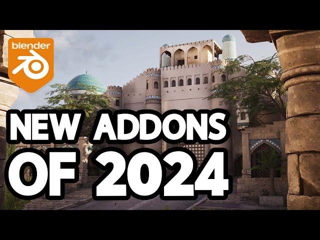 Best Blender Addons Released in 2024 So Far