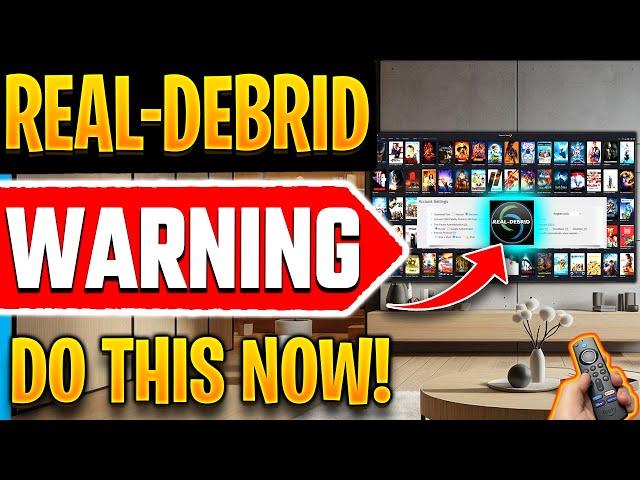 Using Real-Debrid On Streaming APPS ? - DO THIS NOW !