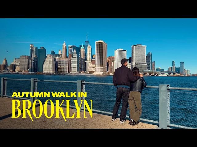 Brooklyn in Autumn, New York Walking Tour 4K