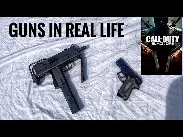 Call of Duty Black Ops Guns In Real Life