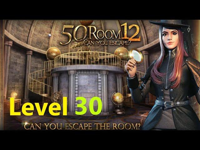 Can you escape the 100 room 12 Level 30 Walkthrough