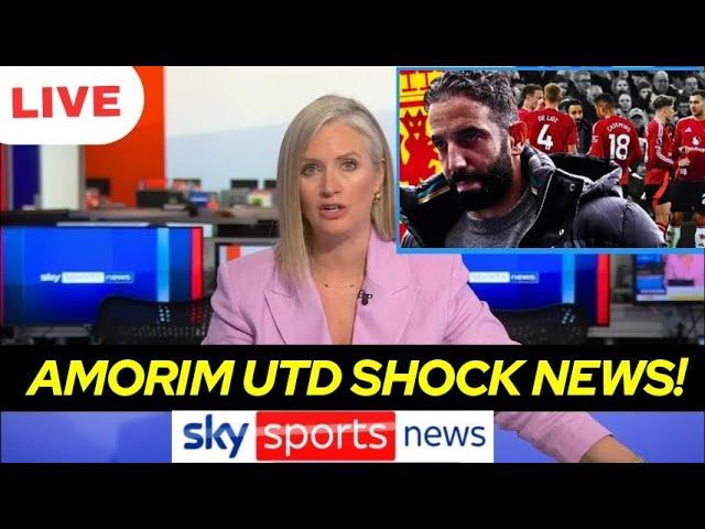 SKY SPORTS ANNOUNCEDRuben  Amorim Man Utd SHOCK NEWS Man Utd Transfer News Today Now!