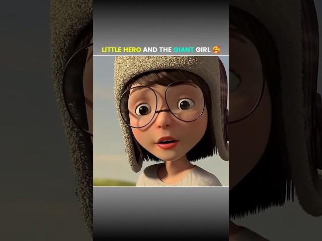 LITTLE HERO AND THE GIANT GIRL  #viralvideo