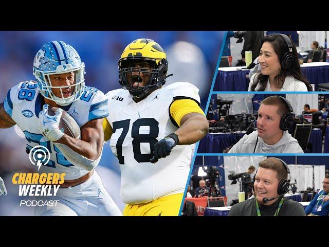 Kimes, Brugler, & Kollmann Talk Bolts' Draft Options | LA Chargers