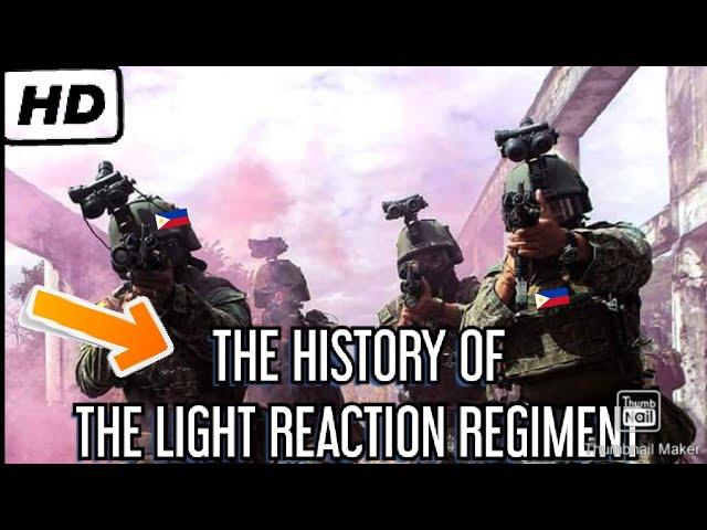 The History Of The Light Reaction Regiment (LRR) Armed Forces Of The Philippines SOCOM