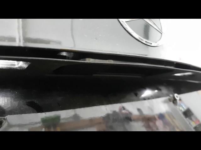 Installation Interface Video OEM Fit Motorized Backup Camera Mercedes CLA