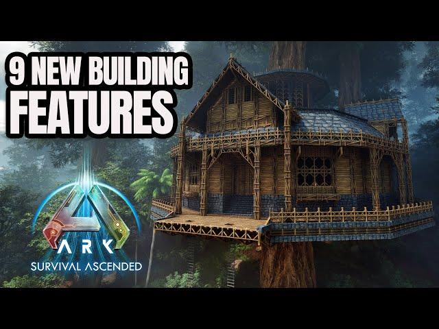 9 NEW Building Features & Fixes - Ark Survival Ascended