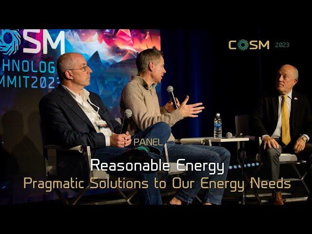 Reasonable Energy: Pragmatic Solutions to Our Energy Needs