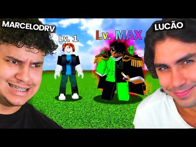 MARCELODRV INICIANDO no BLOX FRUITS com LUCÃO