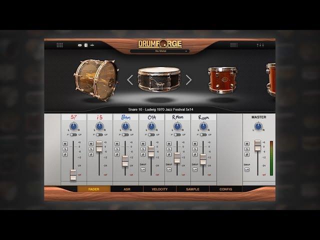 First Look at Drumforge Sampler