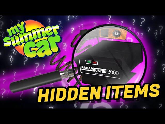 All Hidden Items in My Summer Car