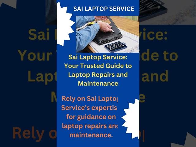 "Expert Laptop Repairs & Maintenance in Electronic City - Sai Laptop Service"