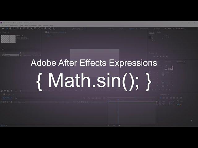 Math.sin After Effects Expressions