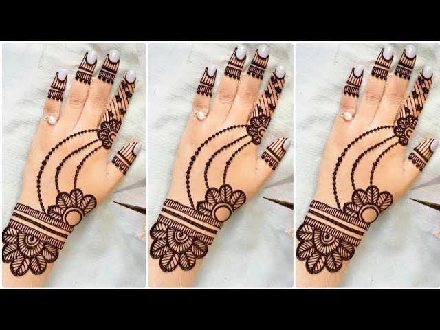 Most Easy Simple Stylish Mehndi Design | Mehndi Design | Aasan Mehandi ka Design | Mehandi Design |