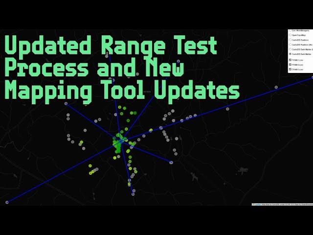 Updated Range Test process & Testing the T1000-E Meshtastic card