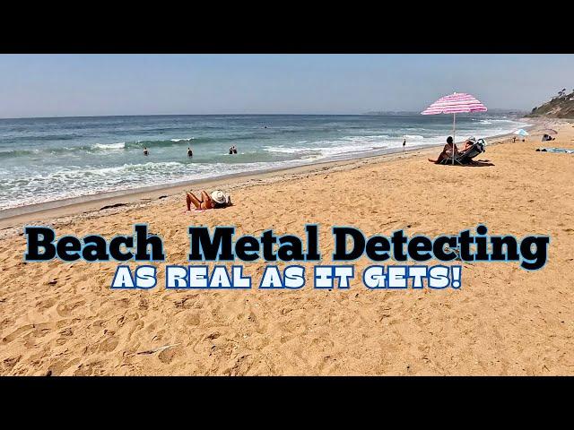 Beach Metal Detecting As Real As It Gets !