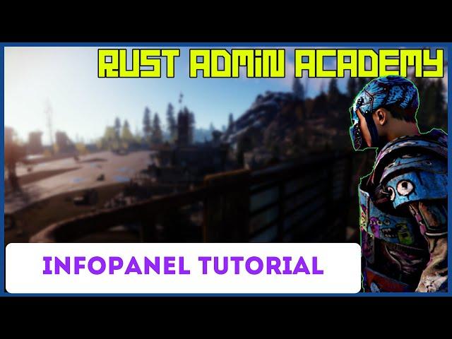 Rust Info Panel Plugin by Umod Rust Admin Academy Tutorial