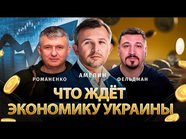 Что ждёт экономику Украины в 2023-2024 годах: прогнозы. Анатолий Амелин, Юрий Романенко, Фельдман