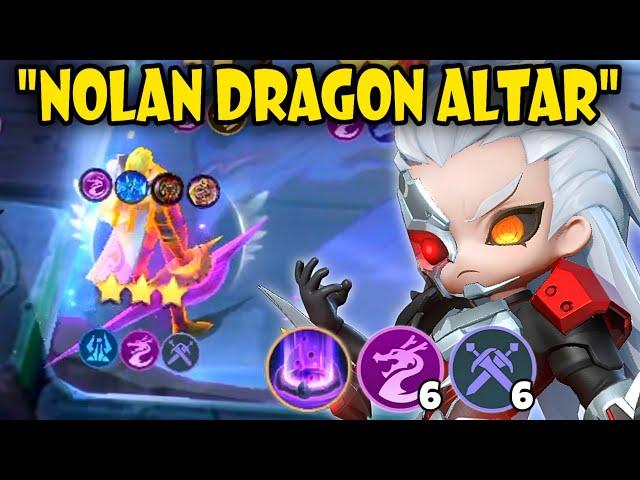 MOSKOV X DRAGON ALTAR NOLAN !! FULL DAMAGE COMBO !! MAGIC CHESS GO GO BEST SYNERGY 2025