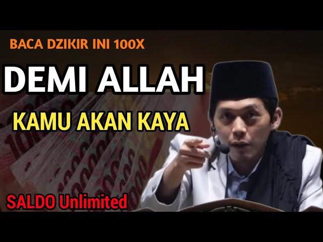 Gus iqdam terbaru-Baca dzikir ini demi allah kamu akan kaya