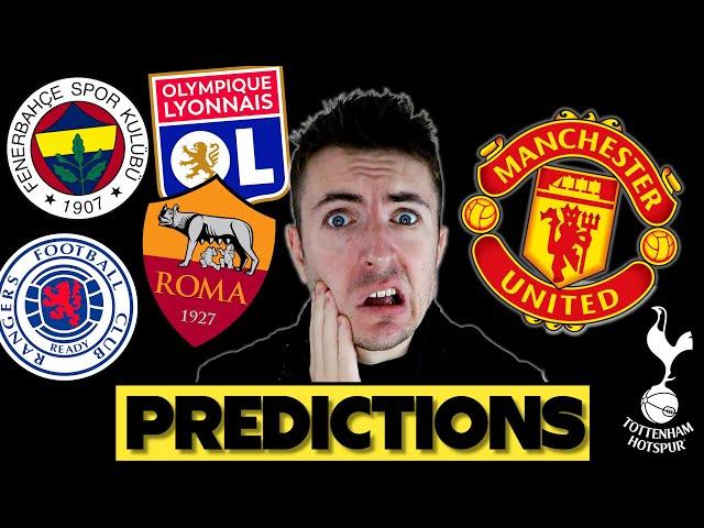 My 24/25 Europa League PREDICTIONS