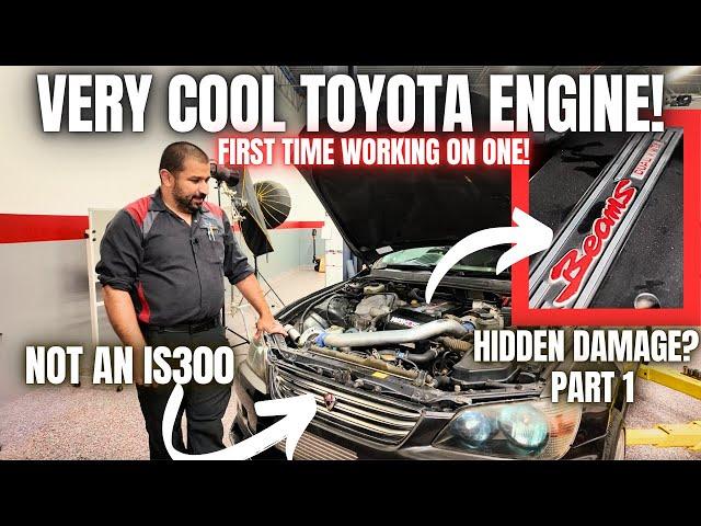 First Time Working On This Very COOL Toyota Engine! Going Into The Unknown!