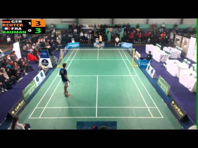 R32 - MS - Marcel Reuter vs Marin Baumann - 2012 Carlton Irish Open