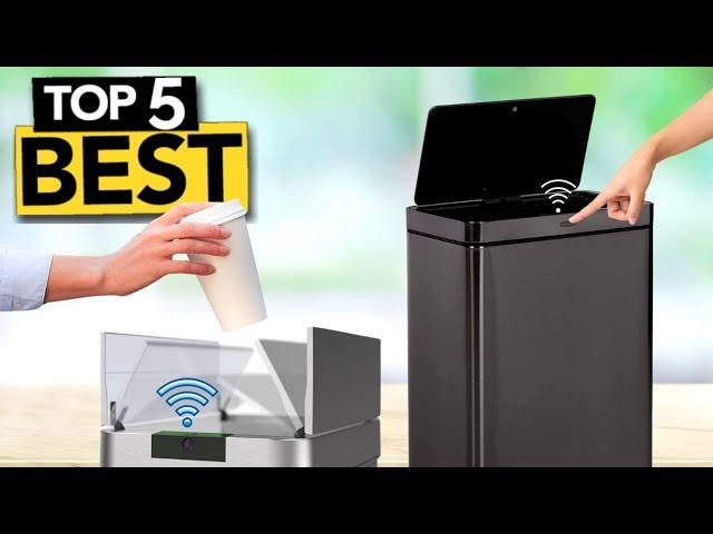 TOP 5 Best Smart Trash Can [ 2024 Buyer's Guide ]