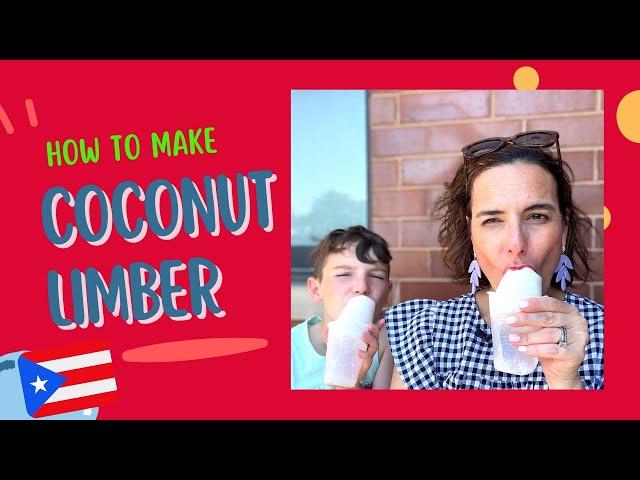  How to make authentic Puerto Rican "Limber de Coco" | Ana Belaval