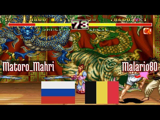 @karnovr: Matoro_Mahri (RU) vs Malario80 (BE) [Karnovs Revenge Fightcade] Aug 21