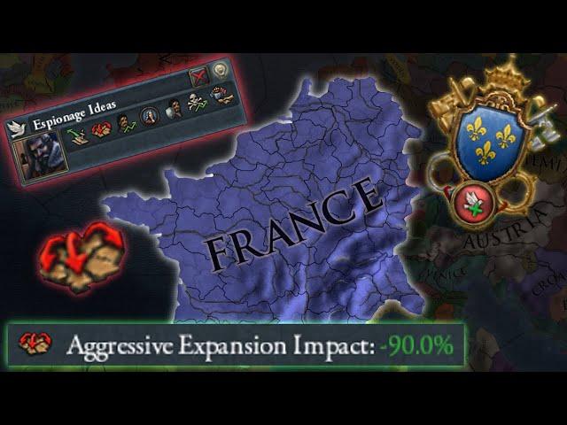 BUFFED Espionage + France is INSANE