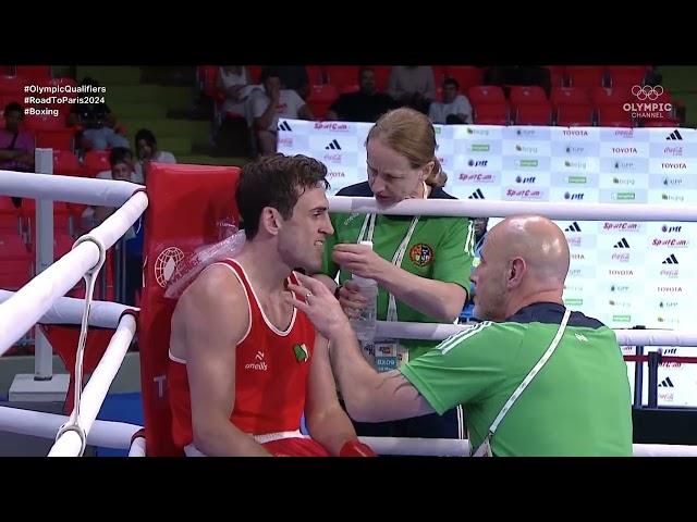 Aidan Walsh (IRL) vs. Ángel Llanos (PUR) World Olympic Qualifiers 2024 (71kg)