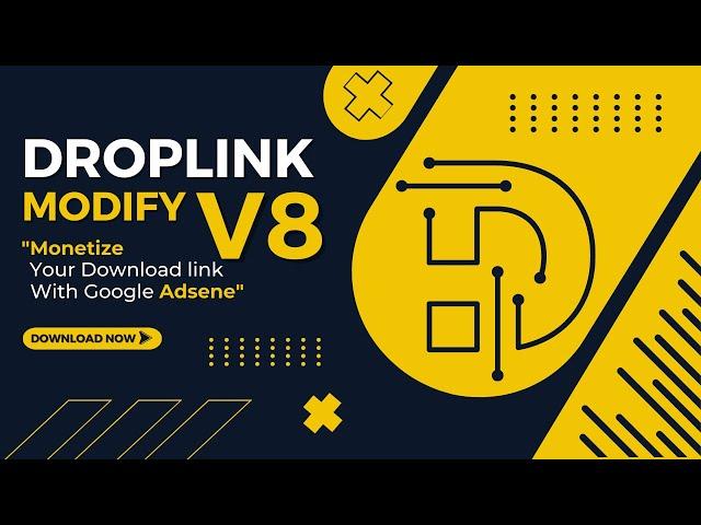 Setup Droplink Plugin || How To Setup Droplink Modify V8 - By RTG Network