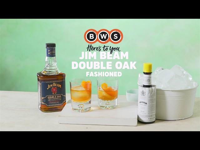 Jim Beam Double Oak Fashioned