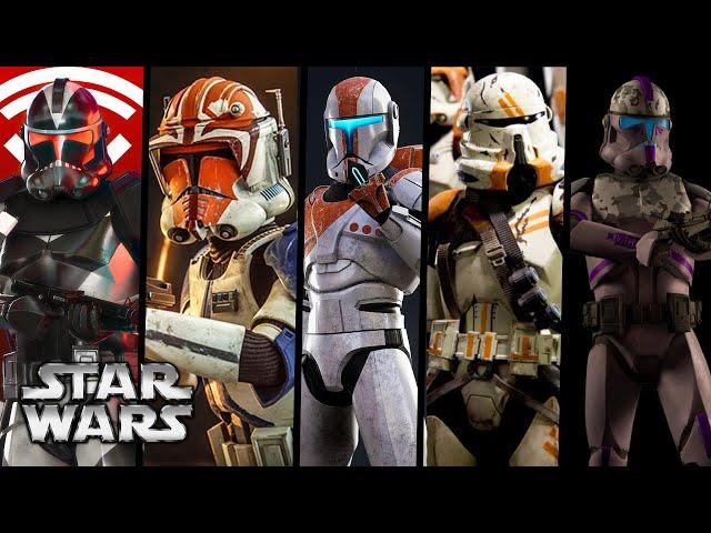 Every Single Clone Trooper Type + Variant Explained (All Known 36+ Types) [2022 UPDATED] [CANON]