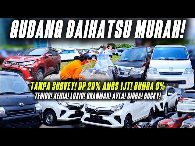 GUDANG DAIHATSU MURAH‼️ Terios! Xenia! Sigra! Ayla! angs 1jt aja proses gampang tanpa survei