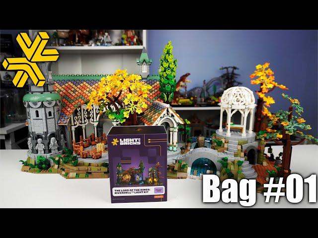 Light My Bricks 2.0 Kit for LEGO Lord of the Rings Rivendell | Install Bag 1