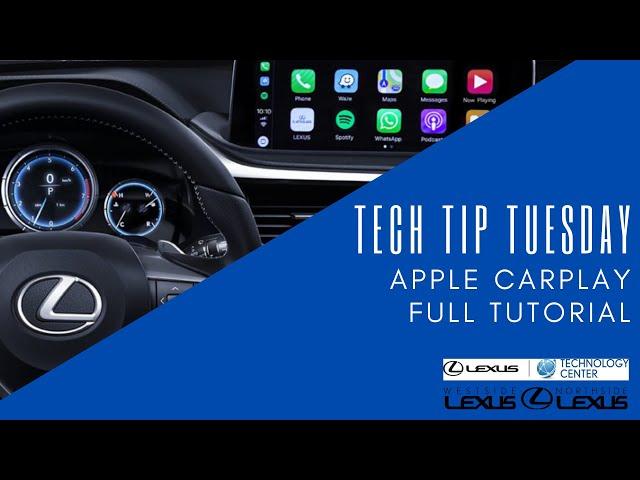 How to Use Apple CarPlay In Your Lexus - Full Tutorial - Tech Tip Tuesday