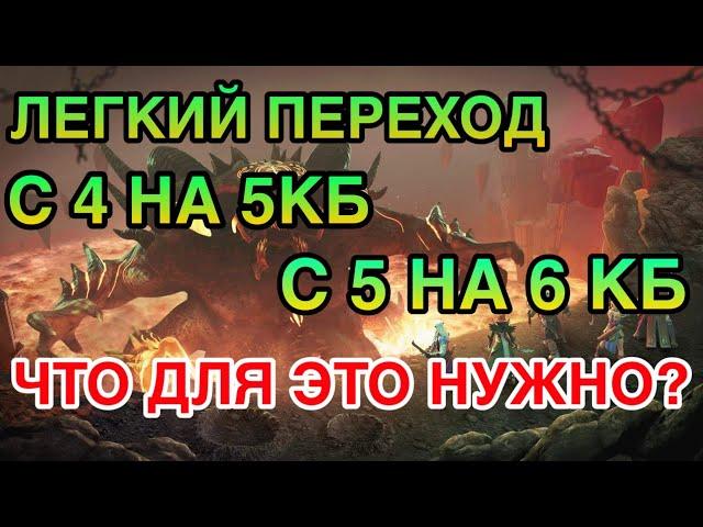 ПРАВИЛЬНЫЙ ПЕРЕХОД С 4 НА 5КБ. С 5 НА 6КБ. КЛАН БОСС RAID. Raid Shadow Legends.