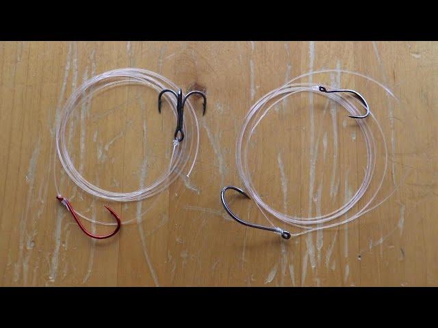 How to Make a Sliding Two Hook Live Bait Rig