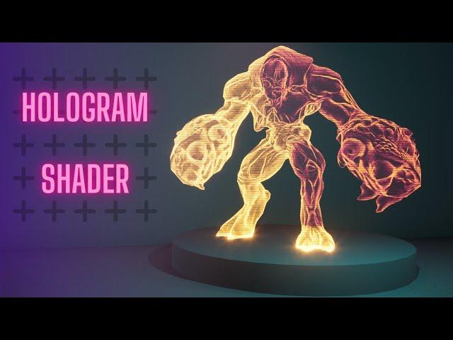 Hologram Material  Tutorial - UE4 [ UE5 VALID]