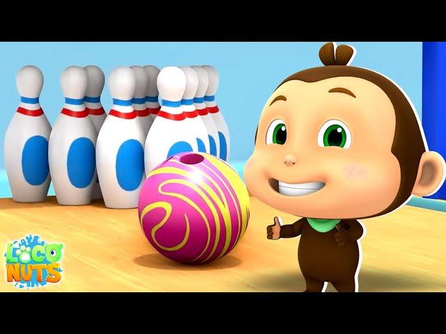 Bowling Competition + More Animated Cartoon Videos And Kids Shows