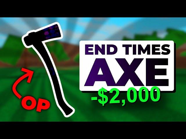 How to Get the END TIMES AXE in Lumber Tycoon 2 [CHEAPEST WAY 2024]