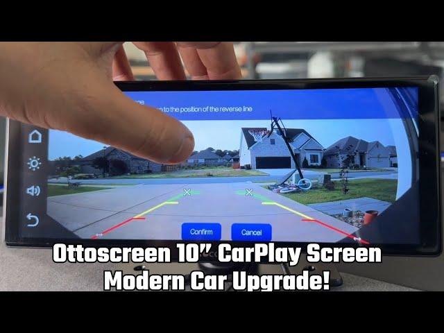 Ottoscreen Portable 10" CarPlay & Android Auto Screen – Modernize Your Ride!
