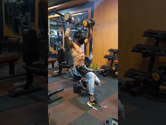 Heart broken bodybuilder @kanu_adi | #gym #workout #bodybuilder | gajni_bhai_modeller