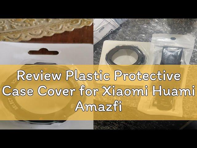 Review Plastic Protective Case Cover for Xiaomi Huami Amazfit T-Rex Smart Watch Bracelet Cases Fram