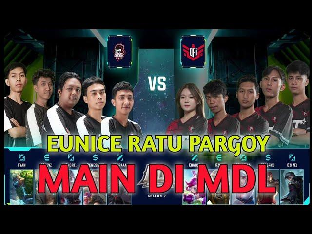 EUNICE RATU PARGOY MAIN DI MDL PAKE NANA NGEMOY #eunicetjoa #opiesportainment #ratupargoy #tiktok